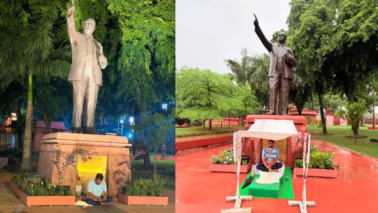 Video:रात भर संसद में धरने पर बैठे चंद्रशेखर आजाद, बोले- ‘छात्रों पर हुआ लाठीचार्ज जलियांवाला बाग के बराबर’