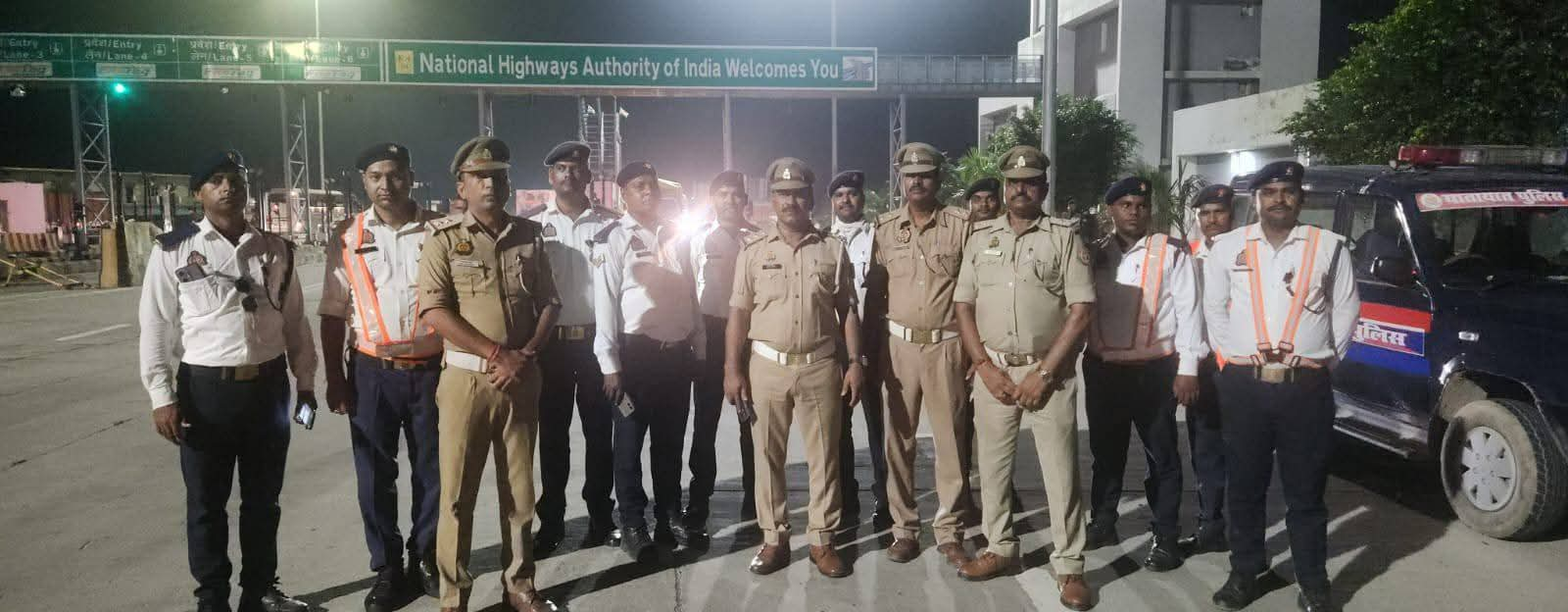 गाजीपुर में यातायात नियम तोड़ने पर 345 वाहनों के चालान